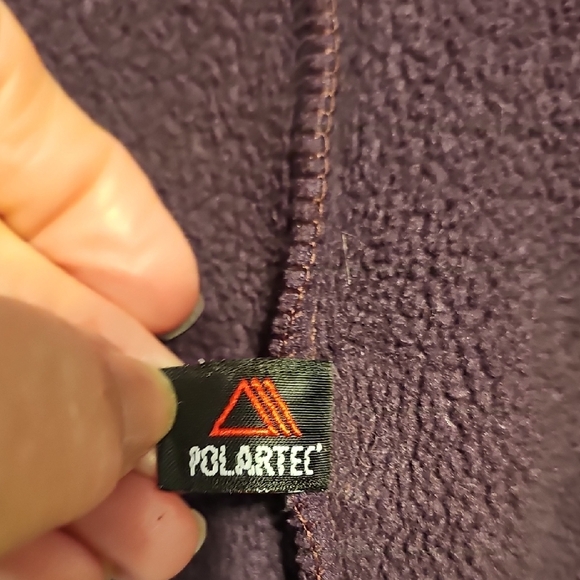 L.L. Bean Deep Purple Polartec Womens Fleece Vest - Picture 6 of 6